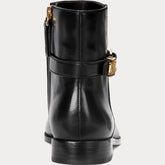 Ralph Lauren Stivaletto Brooke in Pelle Black